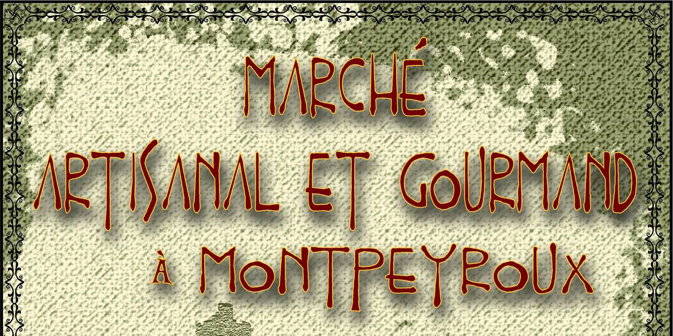 Marché artisanal et gourmand à Montpeyroux les 18 et 19 mai 2019